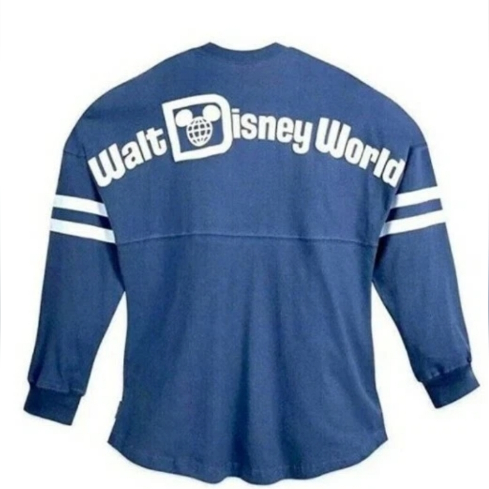 Walt Disney World Parks Moonlight Blue Spirit Jersey Adult Size Medium